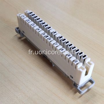 10 Paires de connexion Krone Module